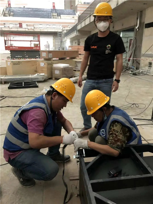 锐丰助力全运会场馆陕西奥体中心体育馆建设