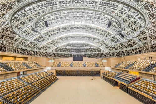 锐丰助力全运会场馆陕西奥体中心体育馆建设