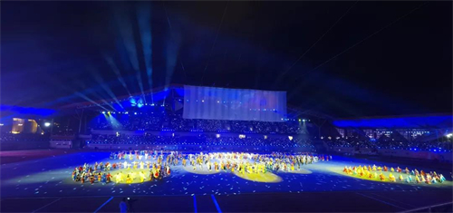 揭秘！青海省第七届少数民族传统体育运动会开幕式灯光制作