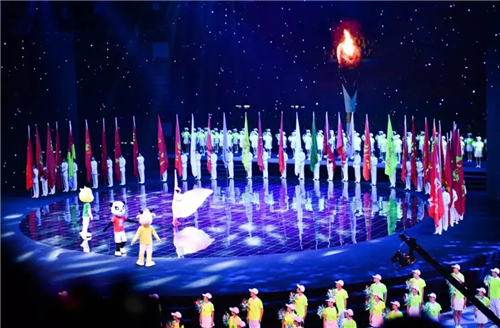 十四届全运会落幕！闭幕式文体展演的舞美设计你看懂了吗