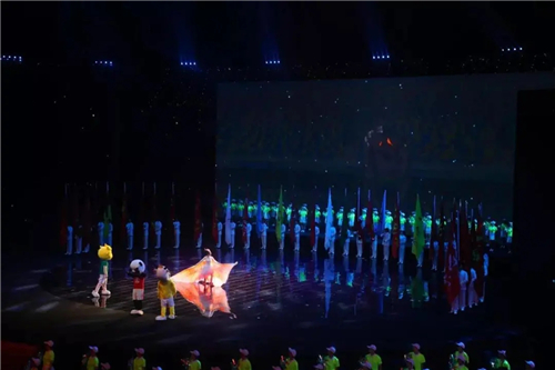 十四届全运会落幕！闭幕式文体展演的舞美设计你看懂了吗