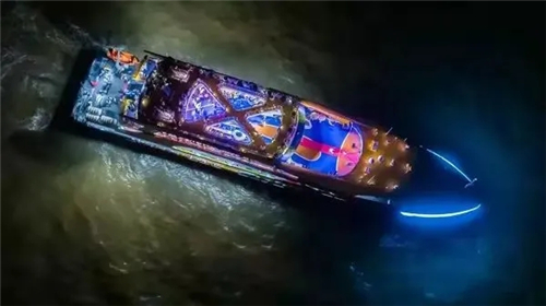 全球首部海上实景剧！揭秘《九洲船说·相约大海》的声光设计