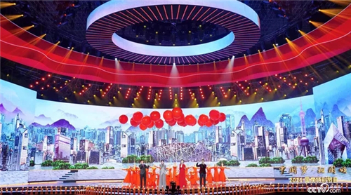 围观央视国庆晚会舞台如何做到备受好评！