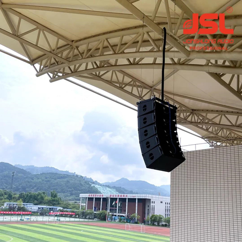 爵士龙LA系列线阵成功助力四川通用航空职业学院体育场