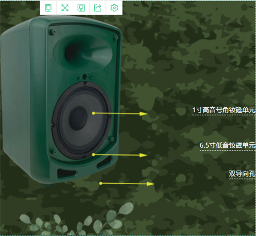 【部队专属】JG-601背包音箱