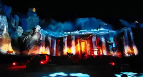 震撼！沉浸式梦幻山谷光影演绎《阿兰拉格达》