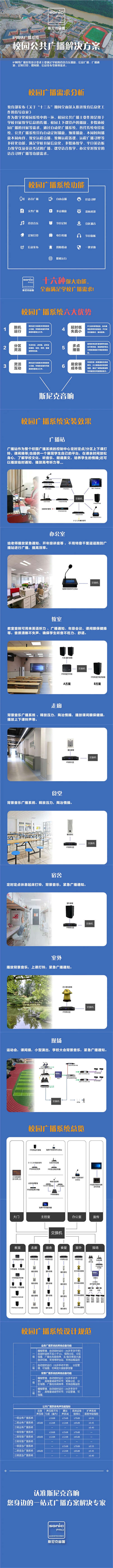 IP网络广播系统丨校园公共广播解决方案