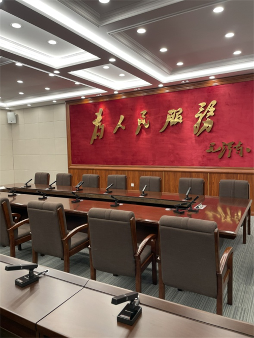 雷蒙电子入驻青海省某区委会议室