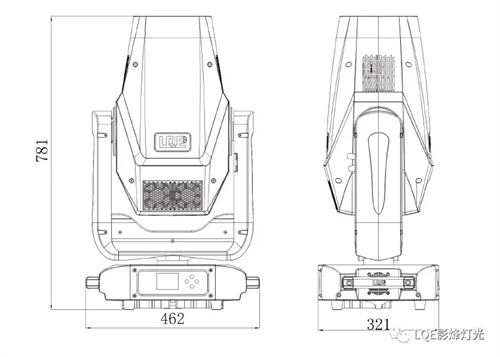 【产品推介】影烽 800W LED电脑切割灯！