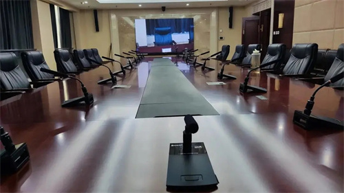 力卡无线会议麦克风助力世界500强能源集团打造多功能会议厅
