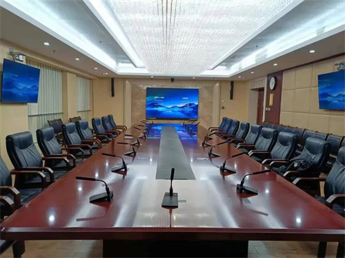 力卡无线会议麦克风助力世界500强能源集团打造多功能会议厅