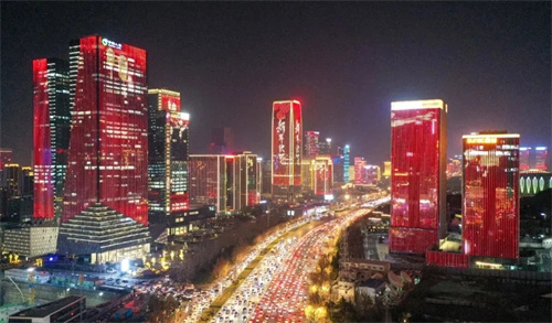 点亮2022！震撼跨年灯光秀给你不一样的年味