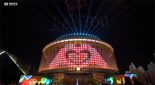 烟花、灯光秀......迪拜世博会中国馆这样点燃跨年气氛！