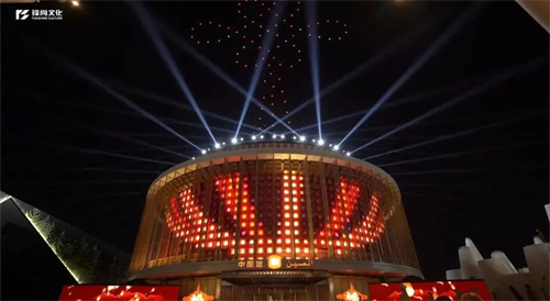烟花、灯光秀......迪拜世博会中国馆这样点燃跨年气氛！