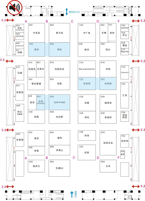 【重磅】2022广州展展位图正式公布！