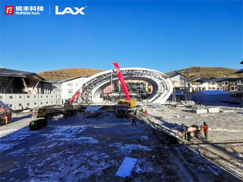 张家口首场颁奖仪式圆满举行！锐丰科技LAX守护高光时刻！
