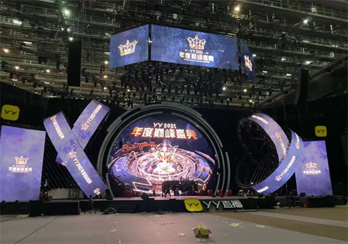 YY直播打造殿堂级年度盛典，舞美视觉却被指“抄袭”