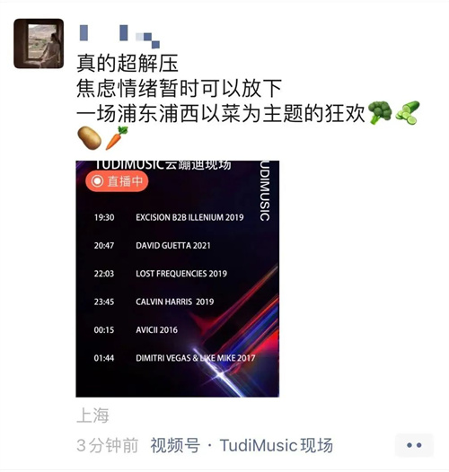 五百万人在线蹦“蔬菜迪”，沪上演出开启自救之路