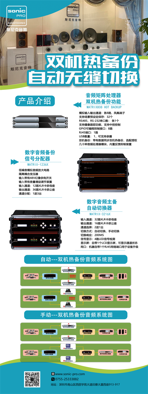 双机热备份丨为大型会议和活动保障系统的正常运行