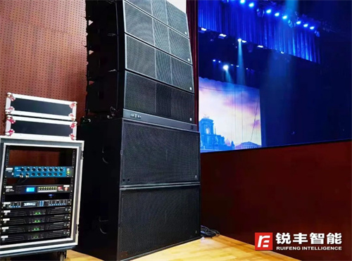 技艺之光丨射阳杂技艺术中心选用锐丰智能RF线阵列扬声器系统