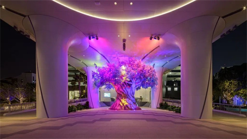 浩洋灯光点亮城市建筑——芭堤雅格兰德中心点空间酒店