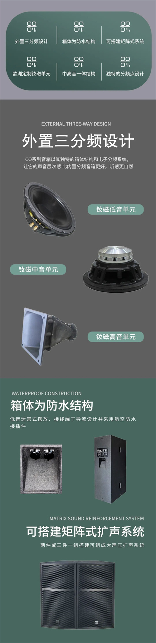 现在就能感受未来—CO-1503音箱