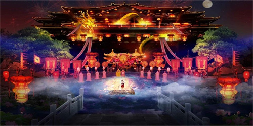 创意回顾：园林实景行进式夜游演艺《根宫盛宴》