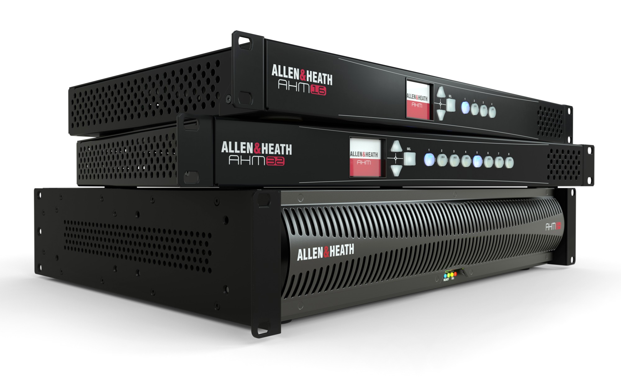Allen&Heath可扩展固定安装系列再添两款AHM矩阵处理器!满足较小规格应用场景需求