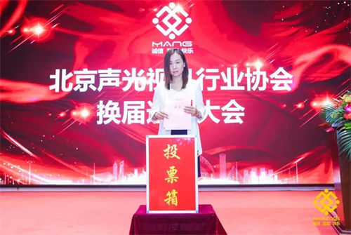 热烈庆祝北京声光视讯行业协会换届选举顺利举办