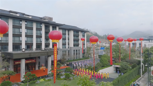 【正禾灯光】助力应用浙江遂昌汤公雷迪森广场五星级酒店项目