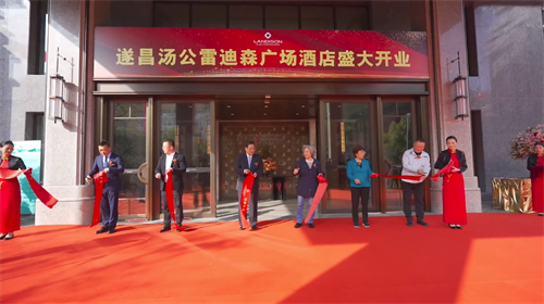 【正禾灯光】助力应用浙江遂昌汤公雷迪森广场五星级酒店项目
