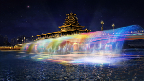 励丰助力和平湖夜游，铸造芷江旅游新名片