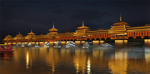 励丰助力和平湖夜游，铸造芷江旅游新名片