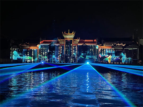 励丰助力和平湖夜游，铸造芷江旅游新名片