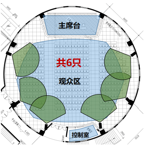 广西防城港市理工职业学校报告厅案例分享