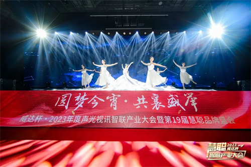 勇敢进化！威达杯·2023声光视讯智联产业大会盛大举办！