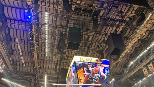 JBL Professional线阵列VTX助力2024年NBA全明星赛