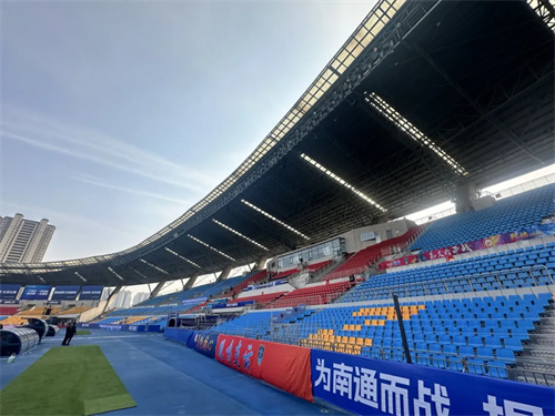 贝塔斯瑞助力中超主场南通如皋奥体中心扩声方案全新升级！