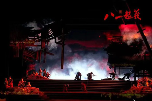 筑梦灯光助力原创民族歌剧《八一起义》进京中央歌剧院演出圆满成功!
