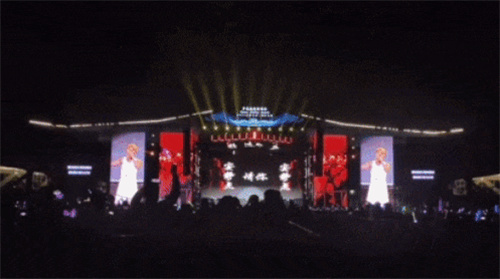 升龙灯光梦幻绽放，万人共度 “永修柘林山泉群星演唱会” 璀璨夜晚