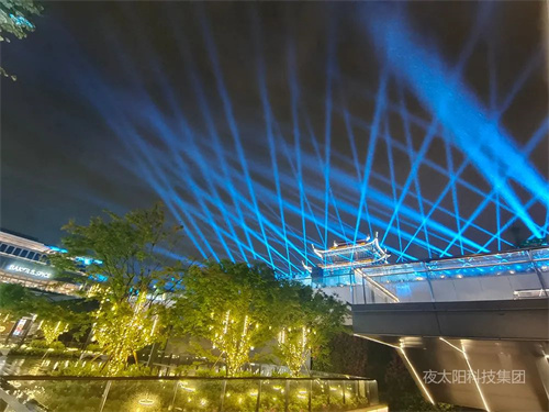 夜太阳助力苏州古城楼灯光秀燃爆全城