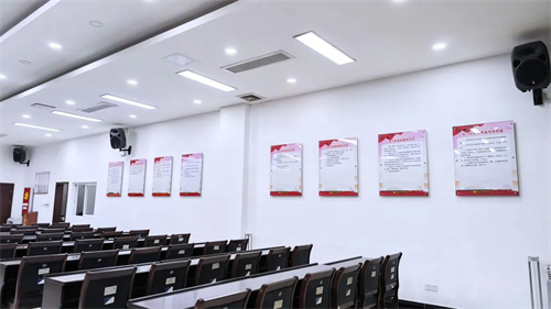 剧院之声助力广州市白云区石门街道办事处会议室报告厅改造