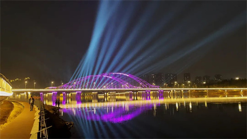 夜太阳助力南京桥变“星”桥，沈阳夜景再升级！