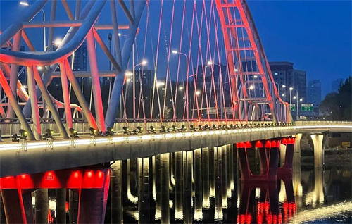 夜太阳助力南京桥变“星”桥，沈阳夜景再升级！