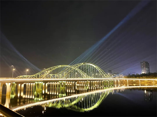 夜太阳助力南京桥变“星”桥，沈阳夜景再升级！