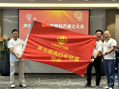 热烈祝贺声光视讯行业联盟桂芒成立大会圆满举办！