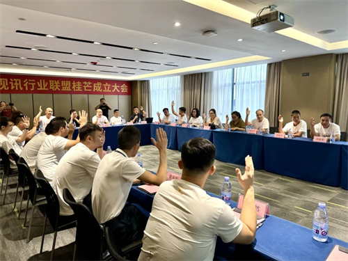 热烈祝贺声光视讯行业联盟桂芒成立大会圆满举办！
