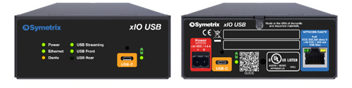 Symetrix推出新型数字信号处理器 Server D100和USB AVoIP音频端点XIO USB，升级AVoIP技术体验