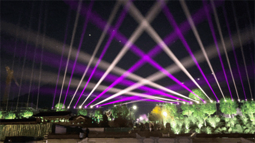 夜太阳助力福建东狮山风景区呈现沉浸式光影盛宴!