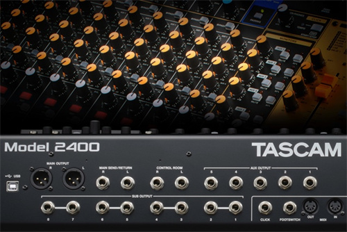 TASCAM Model系列调音台再出精品：Model 2400升级上市